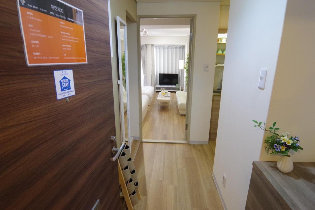 Nippombashi Art Hotel 603 Ósaka Exteriér fotografie